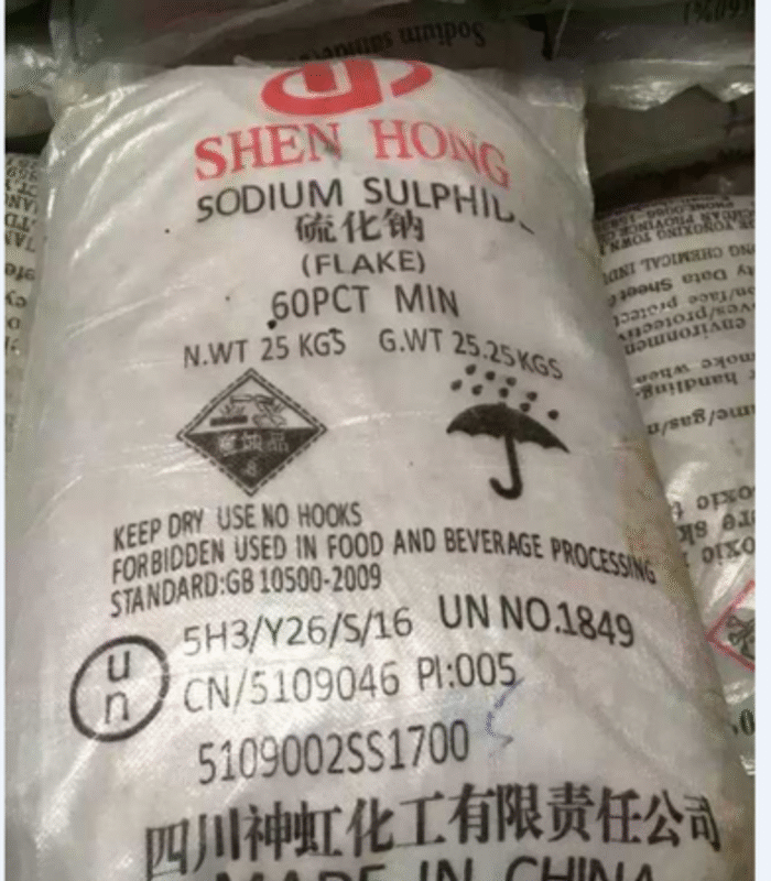 Sodium Sulphide 60% Min Red Flake - Image 4