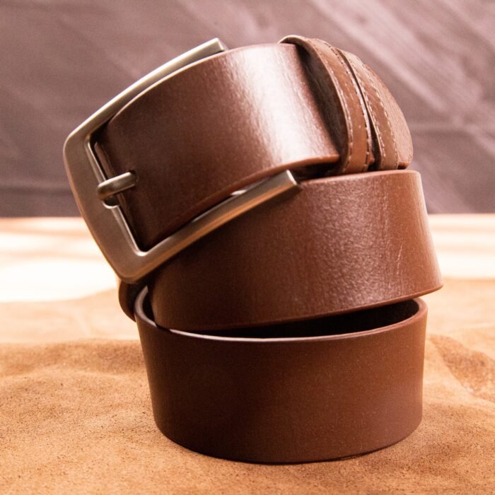 Handcrafted Leather Belt - Image 4