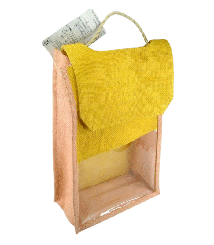 Premium Jute Wine Bag - Image 3